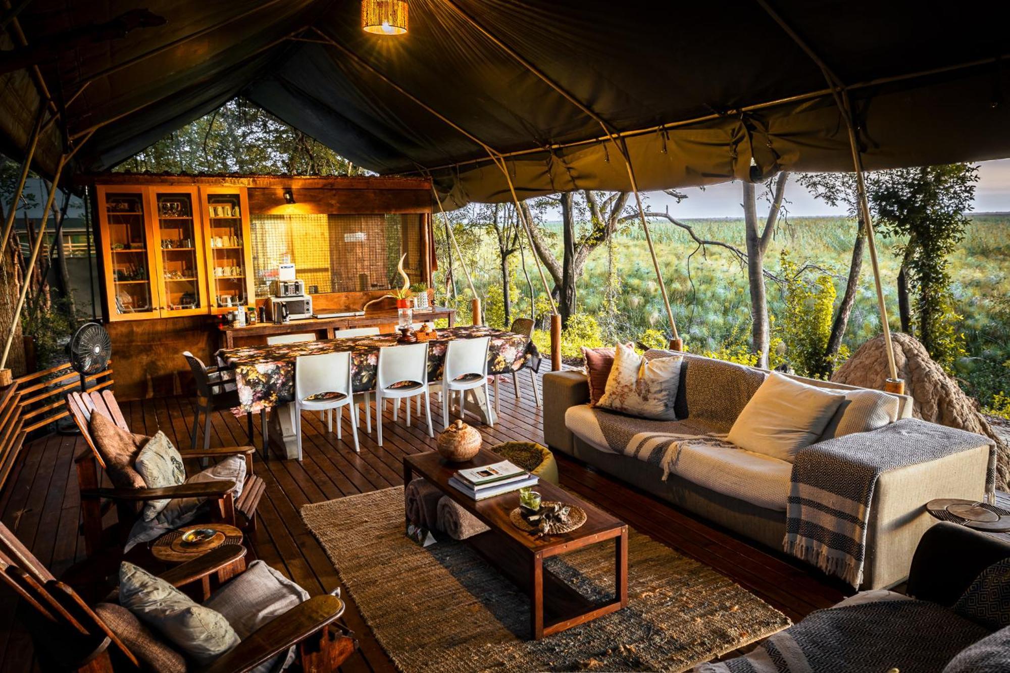 Askiesbos - Samochima Bush Camp Shakawe Exteriér fotografie